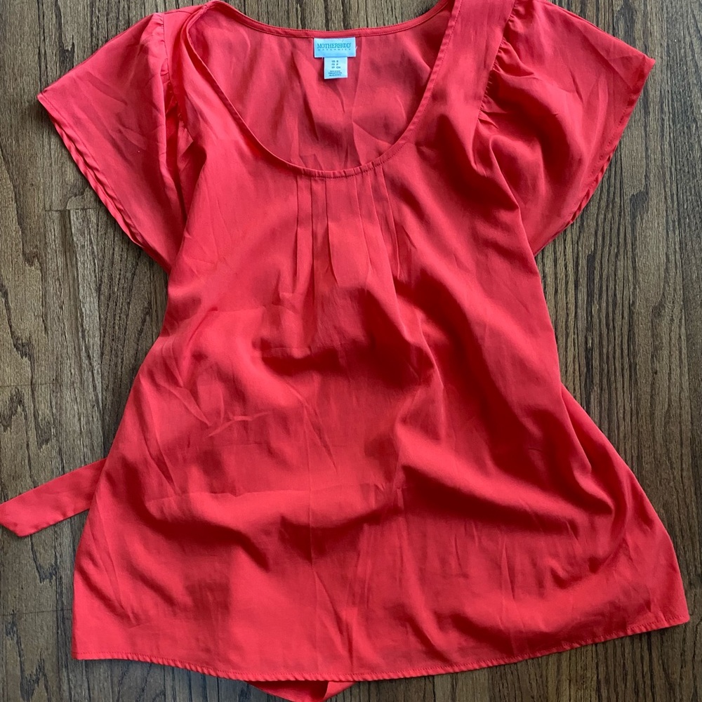 Vibrant Colored Maternity Top